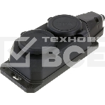 Колодка каучуковая ЭРА с/з 2 гн 16A IP44 черная (12/120/720), фото 1