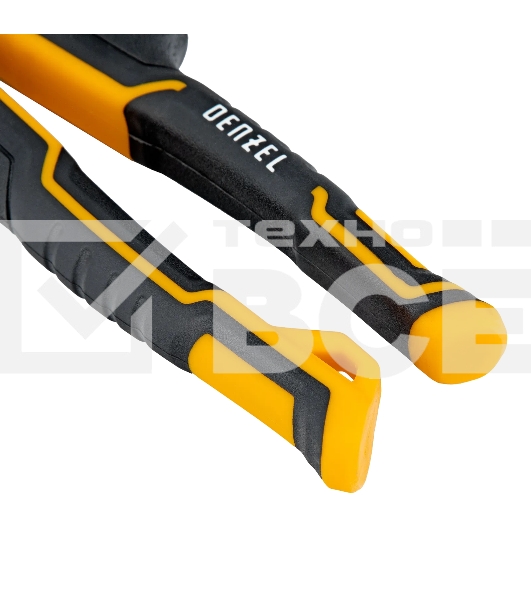 Ножницы по металлу Denzel 270 мм, прямой и правый рез,сталь-СrMo, трехкомп.рук-ки