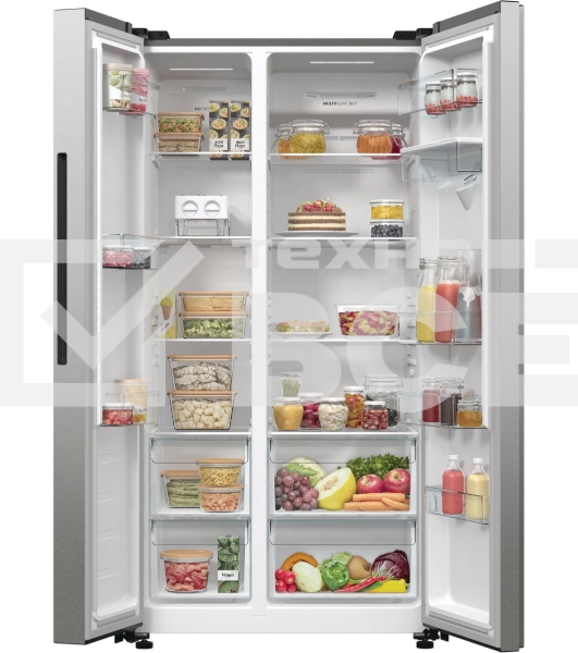 Холодильник Gorenje NRR9185EAXLWD двухкамерный серебристый мат. инвертер