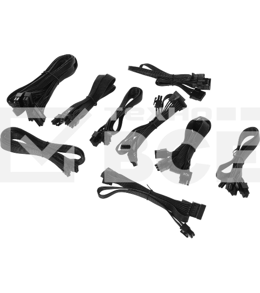 Блок питания Aerocool/Formula KCAS PLUS 1200GM V2, 1200Вт, 80 PLUS Gold, модульный, 140мм, черный