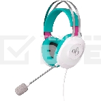 Гарнитура ASUS TUF Gaming H1 Gen II MIKU Edition белый/голубой, проводная, подсветка, совместимость с PS5, фото6