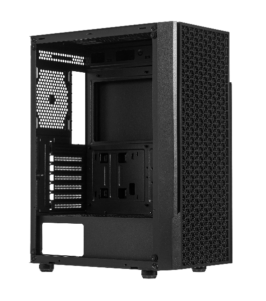 Компьютерный корпус Accord 3312 черный без БП ATX 2xUSB2.0 1xUSB3.0 audio bott PSU