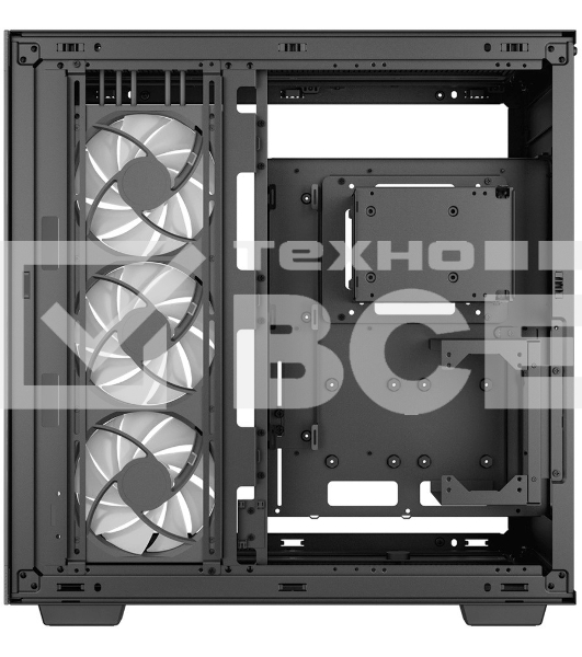 Компьютерный корпус Deepcool CH780 black (ATX, без БП, ARGB, 4xUSB3.2 Type-A + USB3.2 Type-C) (R-CH780-BKADE41-G-1) MidiTower