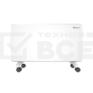Конвектор Thermex Frame 1500M белый, 1500 Вт, 20 м2, термостат