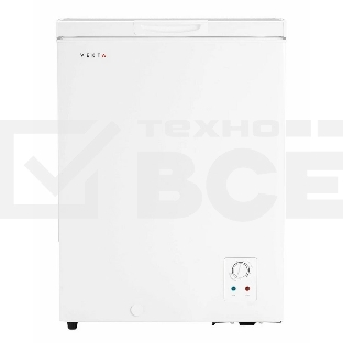 Морозильный ларь Vekta FR-170W02, Белый, 170л, 1 камера  625*555*850 мм , полезный объем 142 л