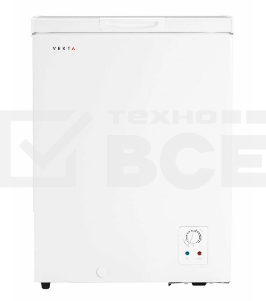 Морозильный ларь Vekta FR-170W02, Белый, 170л, 1 камера  625*555*850 мм , полезный объем 142 л
