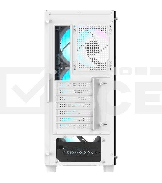 Корпус  Ocypus Gamma C70 WH ARGB  ATX / win / white / 4 ARGB fans / no PSU / Tempered Glass