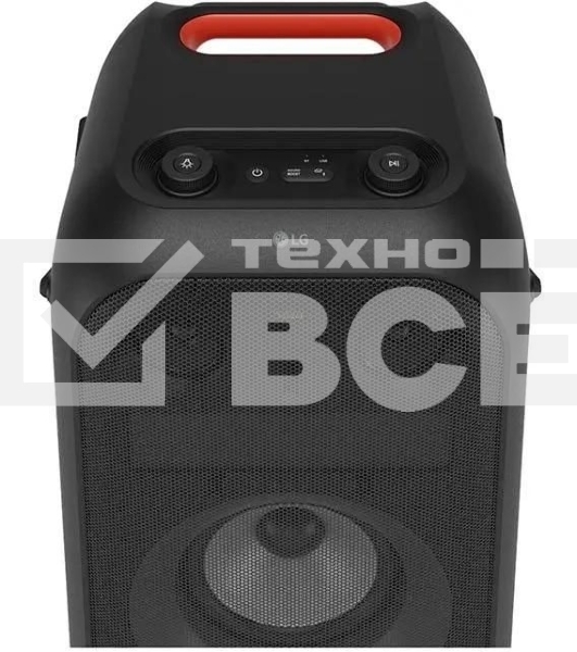 Минисистема LG XBOOM XL9T черный/красный 1000Вт USB BT