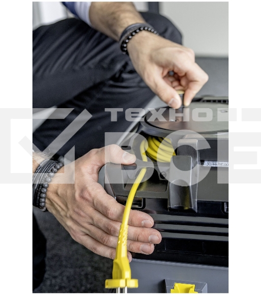 Пылесос Karcher T 10/1 серый/черный, 585 Вт, уборка сухая, пылесборник мешок/контейнер, 10 л