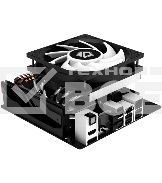Кулер ID-COOLING IS-50 MAX RGB V3 черный 120мм алюминий+медь 2000rpm 31.2db 4-pin 130W 77мм