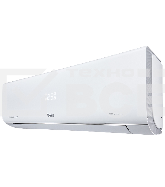 Внутренний блок сплит-системы Ballu iGreen Pro DC BSAGI/in-24HN8_V4 инвертор, 24000 BTU, 70 м², 32 дБ, охлаждение, обогрев, осушение, белый