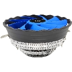 Кулер Digma D-CPC95-PWM2 синий/черный 120мм алюминий 1500rpm 29db 4-pin 95W 66мм, фото8