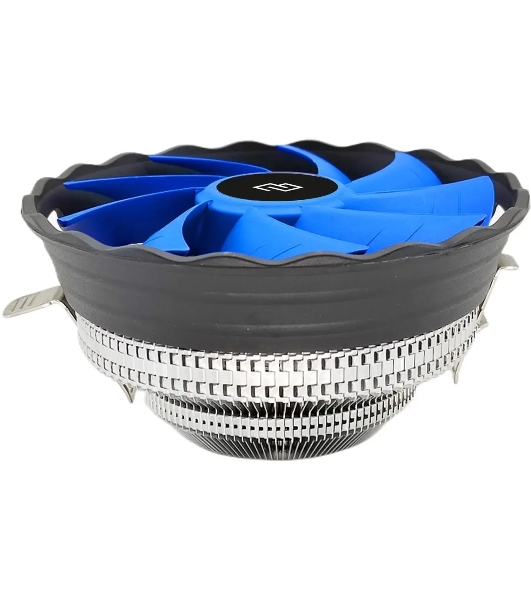 Кулер Digma D-CPC95-PWM2 синий/черный 120мм алюминий 1500rpm 29db 4-pin 95W 66мм