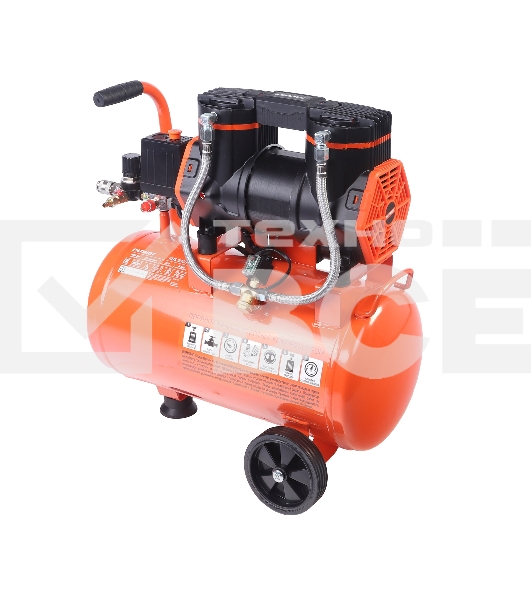 Компрессор Patriot поршневой безмасляный KDS 280 F24 (280 л/мин, 1,45 кВт, 8 бар, 24 л, 2800 об/мин, быстросъем + елочка 1/4)