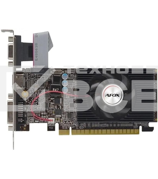 Видеокарта AFOX Geforce GT730 1GB DDR3 128Bit DVI HDMI VGA LP Single Fan