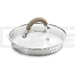 Набор посуды LARA LR02-119 БЕРЛИН 6 пр. 1.7+3.1+5.5 л, 16 см, 20 см, 24 см капсулированное индукционное дно, крышка дуршлаг, фото2