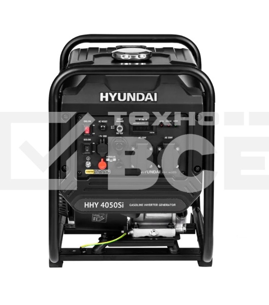 Электрогенератор бензиновый инверторный Hyundai HHY 4050SI, 3.8 кВт, 69 дБ, 28 кг