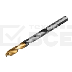 Сверло по металлу Denzel 7 мм, HSS-Tin, Golden Tip, 10 шт., фото4