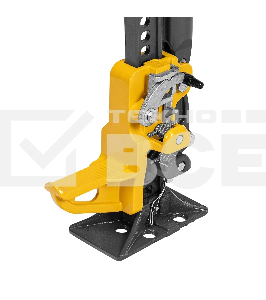 Домкрат реечный профессиональный Denzel 3,5 т, 115-1340 мм, High Jack