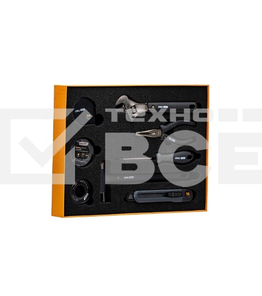 Набор ручного инструмента Home Series Deli HT0008 8 предметов