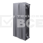 Радиатор биметаллический Royal Thermo PianoForte 500 Серебристый - 4 секц., фото 1