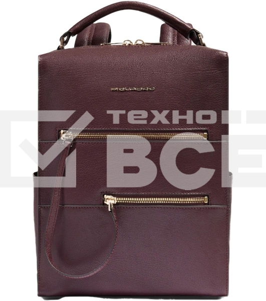 Рюкзак женский Piquadro Patricia CA6771W140/BO бургунди кожа