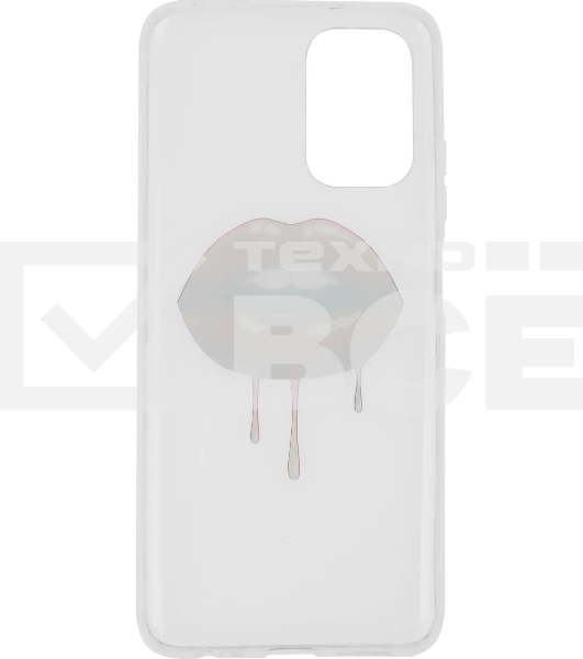 Чехол (клип-кейс) BORASCO ArtWorks, для Xiaomi Redmi Note 10/10S, прозрачный/рисунок