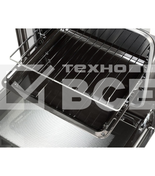 Встраиваеммый газовый духовой шкаф Gefest ДГЭ 621-01 В1, 52л, дверца с 2 стеклами, кремовый