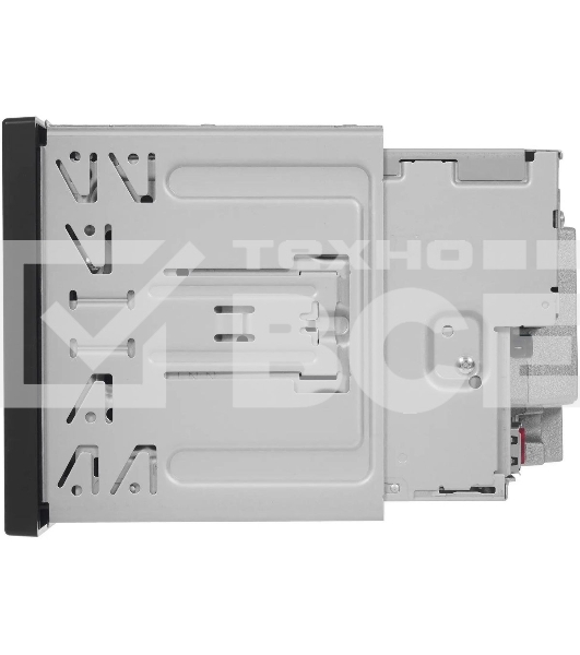 Автомагнитола Pioneer AVH-Z5250BT, 2 DIN, 6.8', CD, Bluetooth, USB Type-A, AUX, CarPlay, пульт ДУ