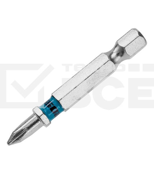 Бита Gross PH1х50мм, сталь S2, шестигр., 10 шт.