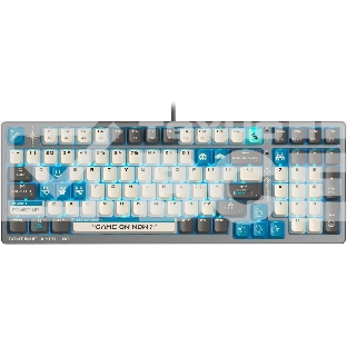 Клавиатура A4Tech Bloody S98 Pixels Blue проводная USB серый/бежевый