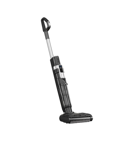 Пылесос вертикальный Jimmy Cordless Vacuum&Washer HW9 черный/серебристый, питание от аккумулятора, 300 Вт, уборка сухая/влажная, пылесборник 0.4 л