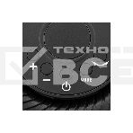 Тепловентилятор керамический Denzel DTFC-1200, черный, 600/1200 Вт, 12 м2, 3 режима, термостат, фото4