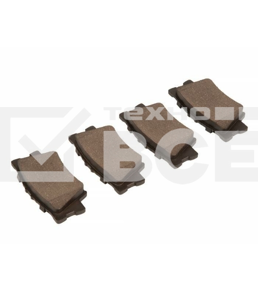 Колодки тормозные задние LPR 05P1281, комплект