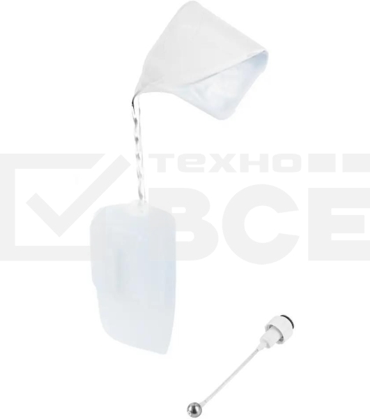 Швабра паровая Kitfort КТ-1097 1250Вт белый/желтый