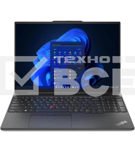 Ноутбук Lenovo ThinkPad E16 G2 Ryzen 7 7735HS 16Gb SSD512Gb AMD Radeon 16