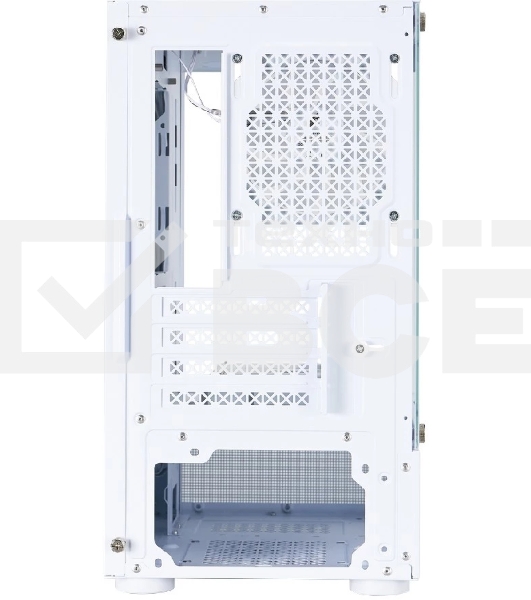 Корпус 1STPLAYER MIKU Mi2-A ARGB White / mATX / 3x120mm ARGB fans / Mi2-A-WH-2FC7R-W-1FC7-W