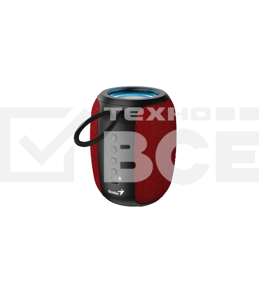Портативная колонка Genius SP-915BT /1200 мАч/5 Вт/Bluetooth 5.3/до 6 ч.воспроизведения/USB-C/красный (31730052403)