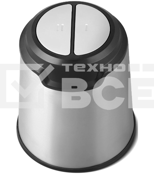 Измельчитель BQ CH2003 Black-Steel. Мощность:600 Вт Стеклянная чаша 2л