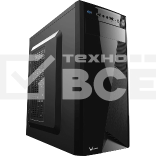 Компьютерный корпус Aerocool/Formula CS-1101 черный без БП ATX 2x120мм 1x140мм 2xUSB 2.0 1xUSB 3.0 audio