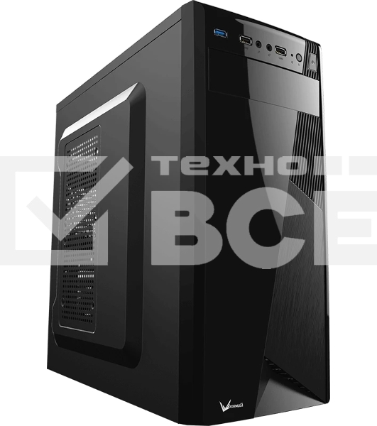 Компьютерный корпус Aerocool/Formula CS-1101 черный без БП ATX 2x120мм 1x140мм 2xUSB 2.0 1xUSB 3.0 audio