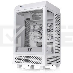 Компьютерный корпус Thermaltake The Tower 100 Snow CA-1R3-00S6WN-00/White/Win/SPCC/Tempered Glass*3