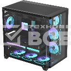 Компьютерный корпус AeroCool/Formula Crystal U2 Floe черный без БП ATX 1xUSB 2.0 1xUSB 3.0 1xUSB3.1 audio bott PSU, фото7