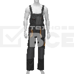 Полукомбинезон профессиональный рабочий Denzel 65% полиэстер 35% хлопок, XL, фото11