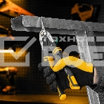 Ножницы по металлу Denzel 270 мм, прямой и правый рез,сталь-СrMo, трехкомп.рук-ки, фото4