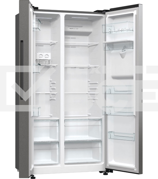 Холодильник Gorenje NRR9185EAXLWD двухкамерный серебристый мат. инвертер