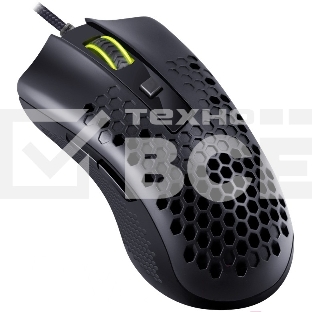 Мышь проводная REDRAGON Storm Basic чёрный, 12400 dpi, USB, кнопки - 5