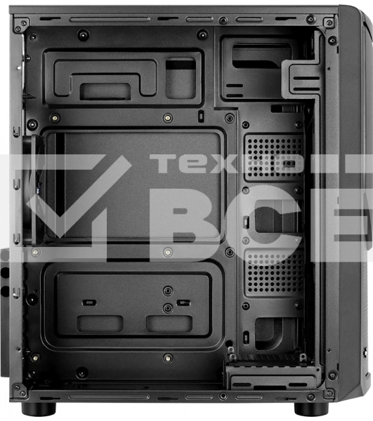 Корпус Aerocool/Formula TOMAHAWK, ATX, без БП, 202x440.5x399мм (ШxГxВ), USB2.0 x2