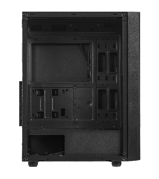 Компьютерный корпус Accord 3312 черный без БП ATX 2xUSB2.0 1xUSB3.0 audio bott PSU