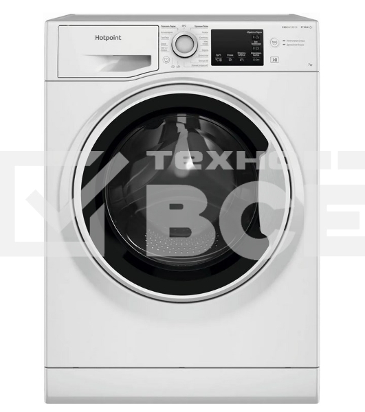 Стиральная машина Hotpoint NSB 7249 W AVE RU белый, загр. фронтальная макс.: 7 кг 1200 об/мин класс: А
